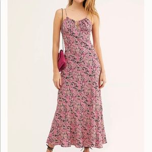 LOW BACK FREE PEOPLE DRESS XS